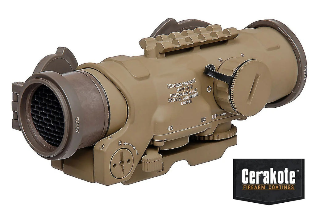 elcan specterDR 1x4 切り替え可能。 Spectre DR Elcan Gen3 1-4X スコープ ミルスペック Ver.完璧な
