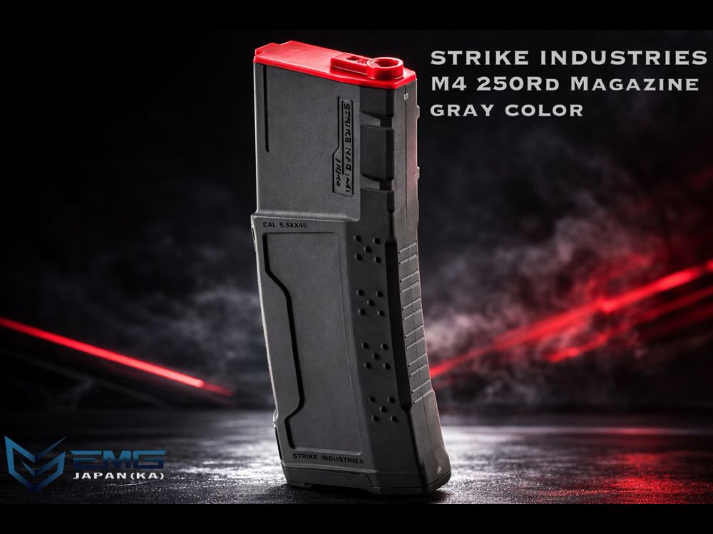 【EMG】Strike Industries M4 250連マガジン Gray（2026年3月26日新発売）
