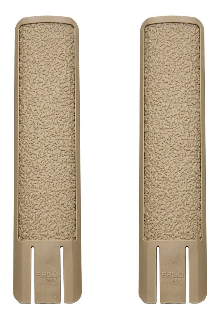 【ERGO】ERGO FULL LONG TEXTURED RAIL COVERS – 2 PACK (Dark Earth)