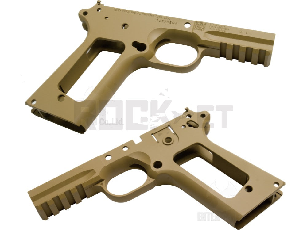【DETONATOR】COLT M45A1 カスタムフレーム-TAN