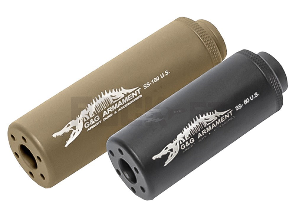 【G&G】SS-100 Mock Suppressor (14mm CCW) [ CROCODILE ]
