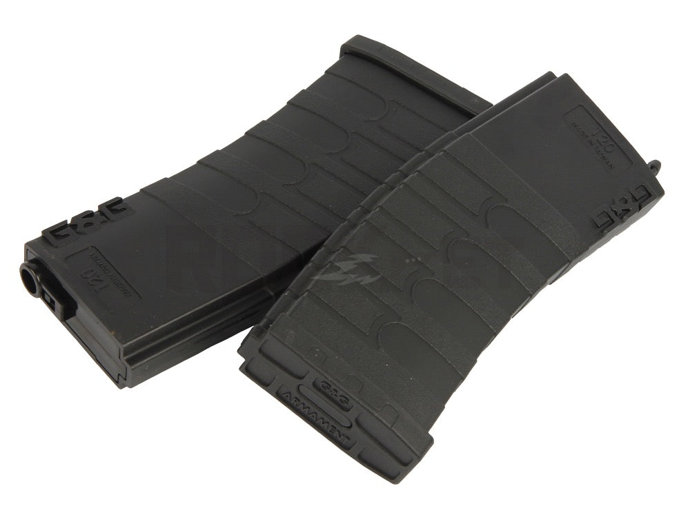 【G&G】120R Mid-Cap Magazine for GR16 Black G-08-101