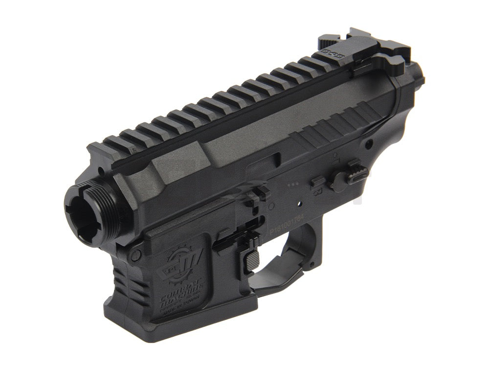 【G&G】CM16 SR Style Polymer Receiver Set BK G-08-140