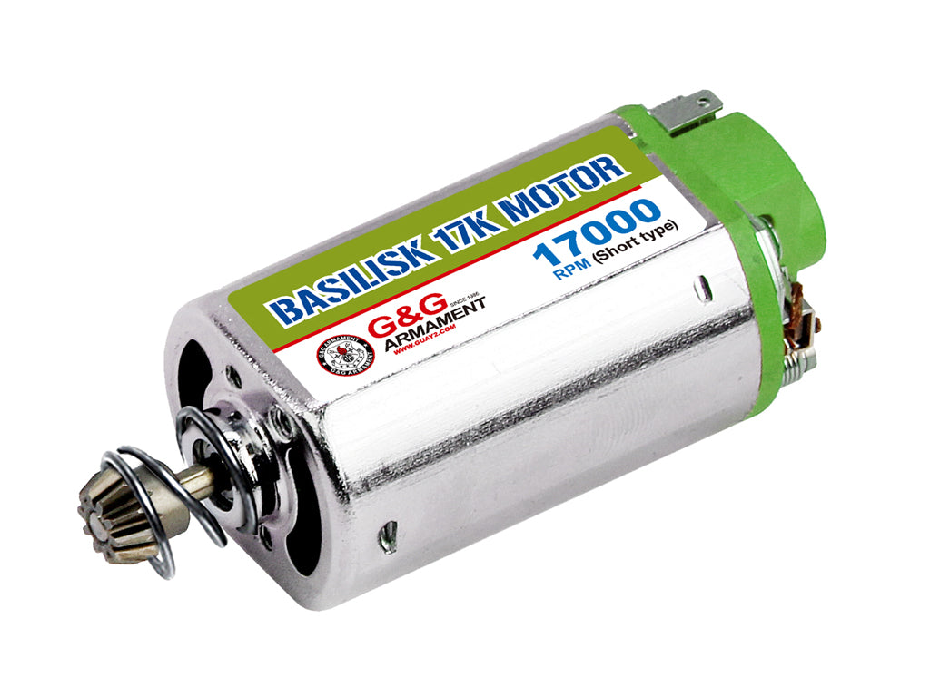 【G&G】Basilisk 17K High Torque Motor-Short Axis Green (17000rpm) / G-10-114