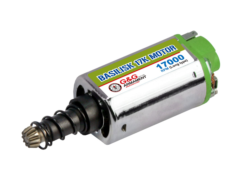 【G&G】Basilisk 17K High Torque Motor-Long Axis Green (17000rpm) / G-10-115