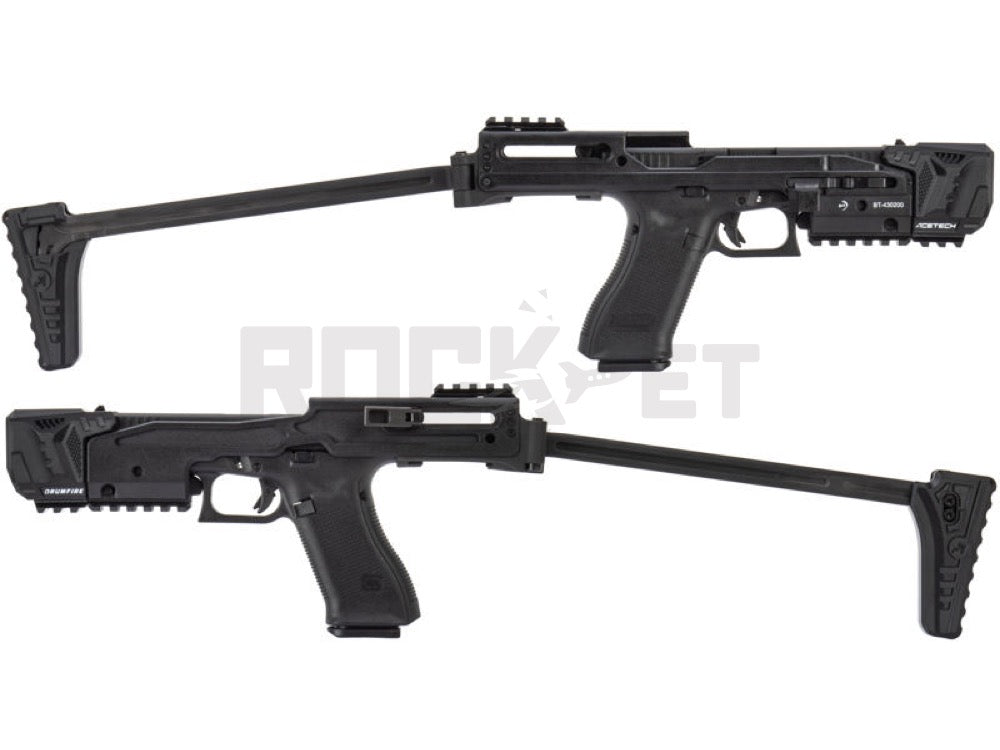 BATON airsoft X ACETECH】GLOCK G17 USW トレーサーカービン CO2GBB