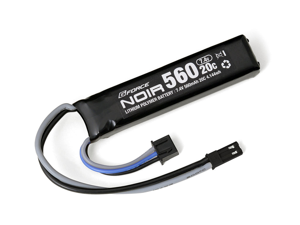 【G-FORCE】Noir LiPo 7.4V 560mAh ハンドガン用 GFG901