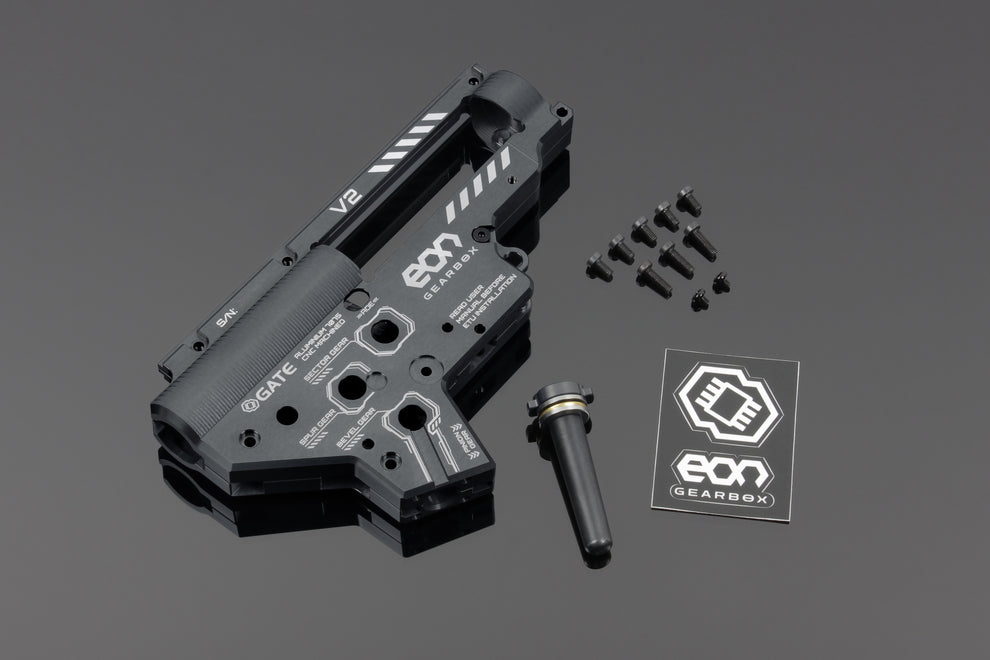 【GATE】EON V2 ギアボックス Ver.2 CNC - チタンカラー