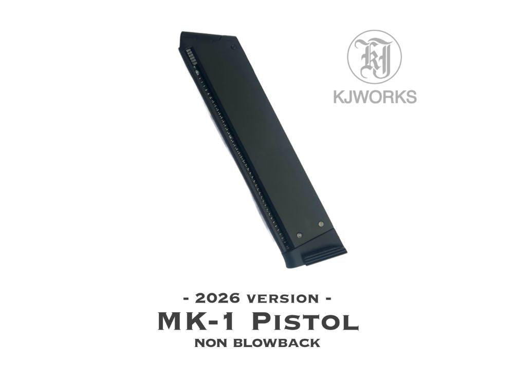 KJWORKS】MK-1 ピストル 固定ガスガン用 17連スペアマガジン – ROCK-et