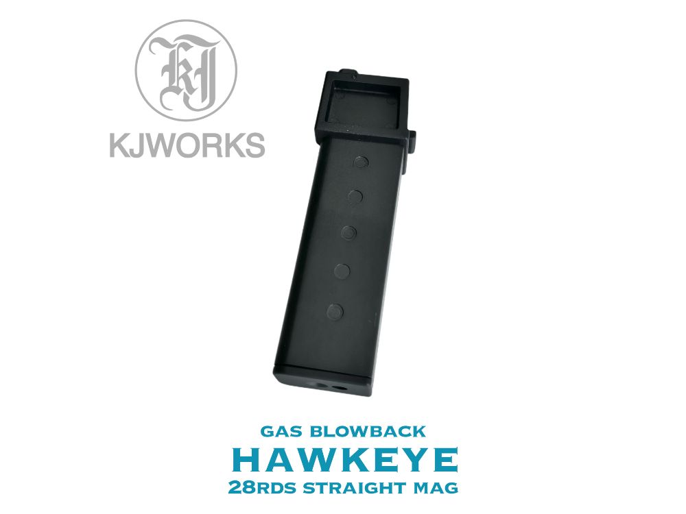 トイガン KJ Works HAWK EYE standard KJWORKS】Hawk Eye 28-Round Straight Magazine (Scheduled for