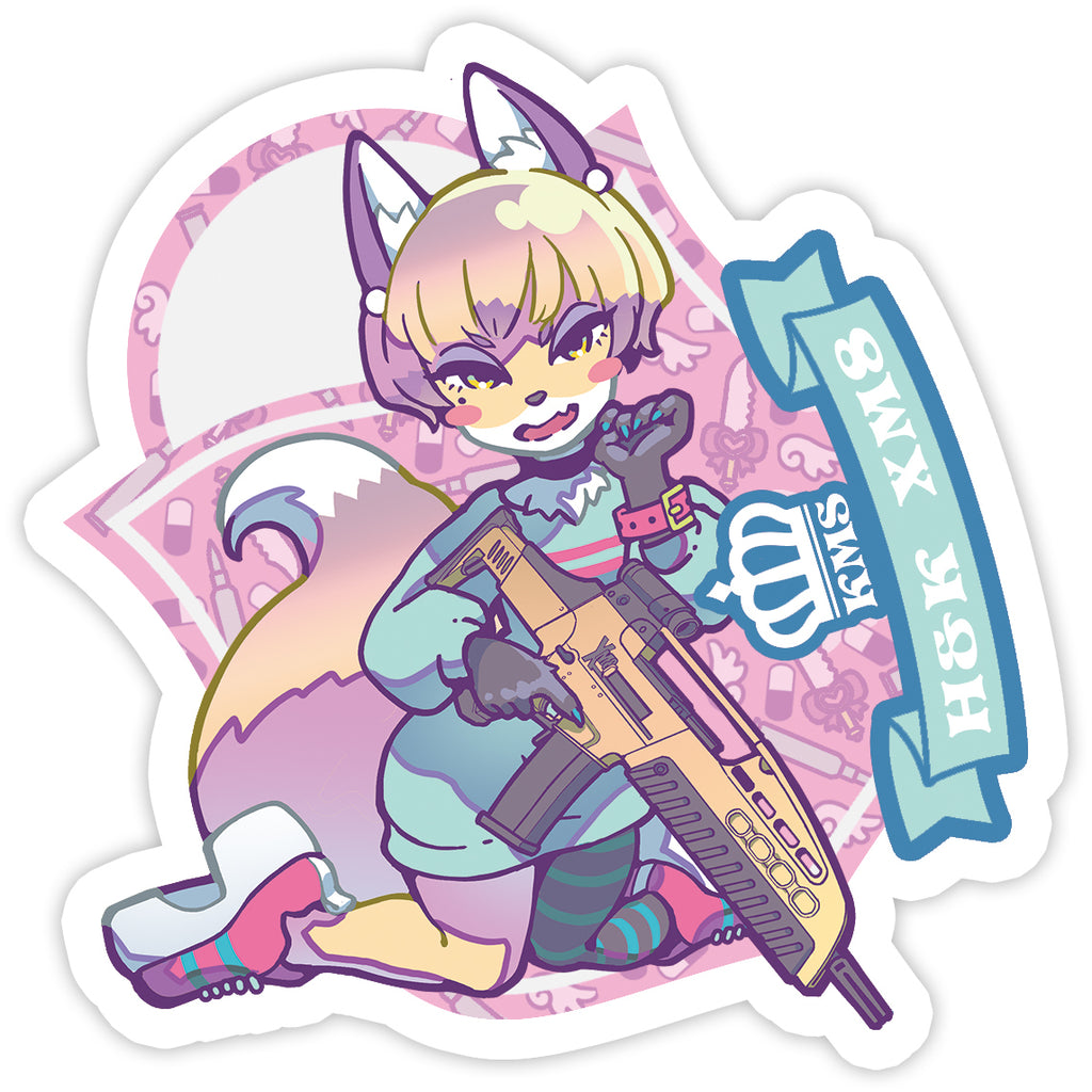 [King's Melon Soda] H&amp;K XM8 x Fox Sticker