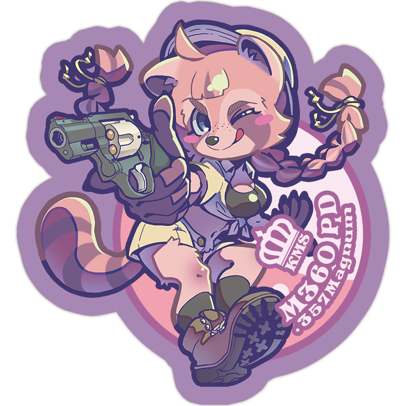 【King’s Melon Soda】M360 PD x アライグマ ステッカー