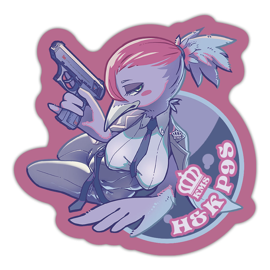 【King’s Melon Soda】P9S x クマゲラ ステッカー