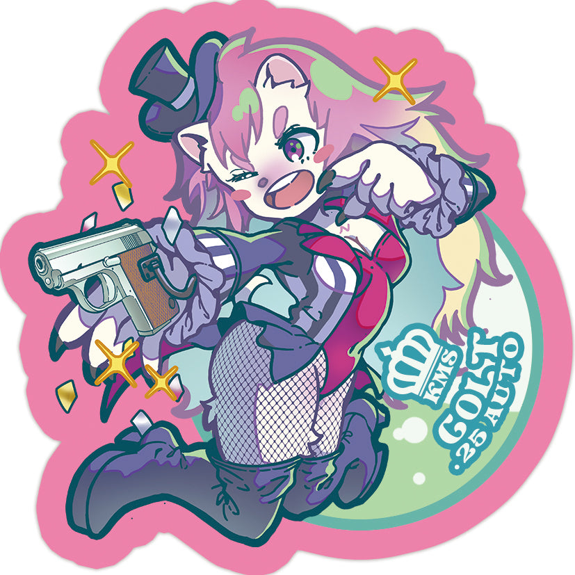 【King’s Melon Soda】COLT 25AUTO x ハリネズミ ステッカー