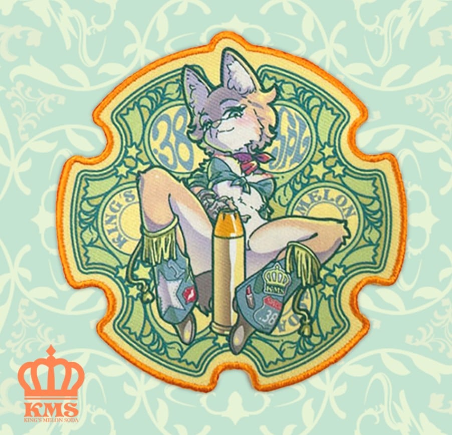 【King’s Melon Soda】38 spl x コヨーテ プリントパッチ