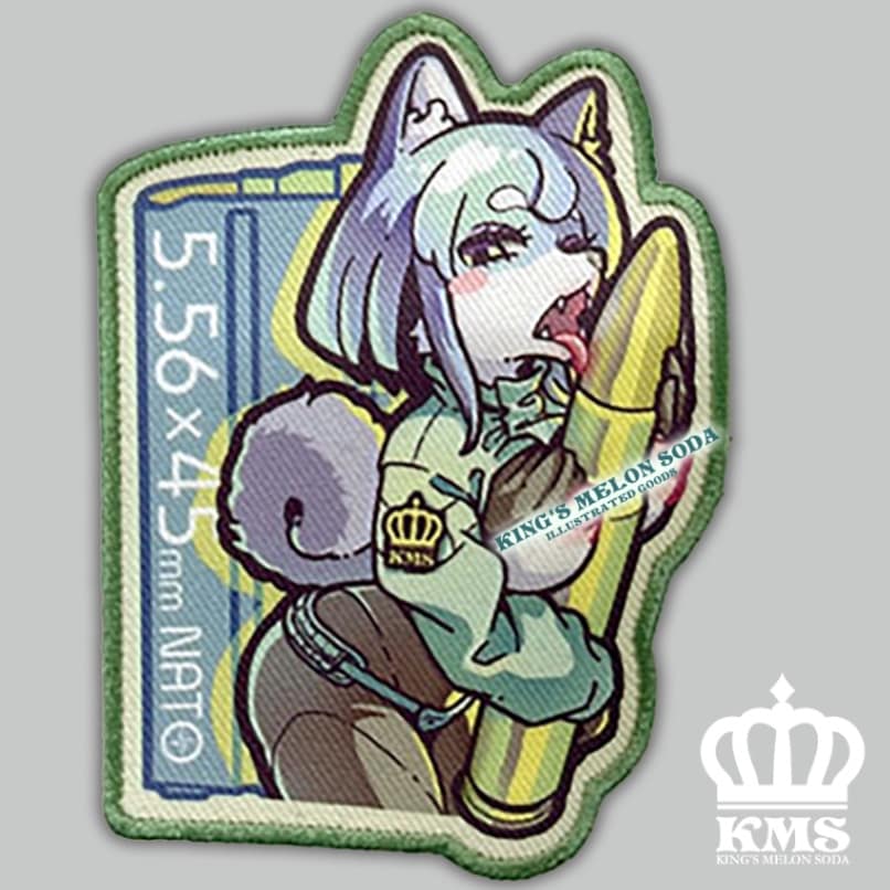 【King’s Melon Soda】5.56mmNATO x 柴犬 プリントパッチ