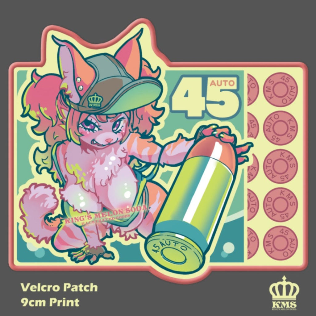【King’s Melon Soda】45AUTO x メインクーン プリントパッチ