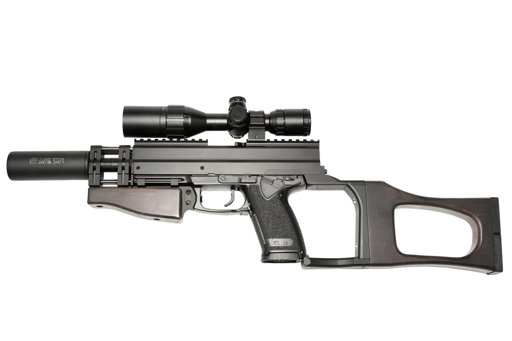 【KM企画】東京マルイ製 ガスフィクスドSOCOM Mk23専用 アルミ削り出しD.M.R フレームセット Ver.2【KM23.1】