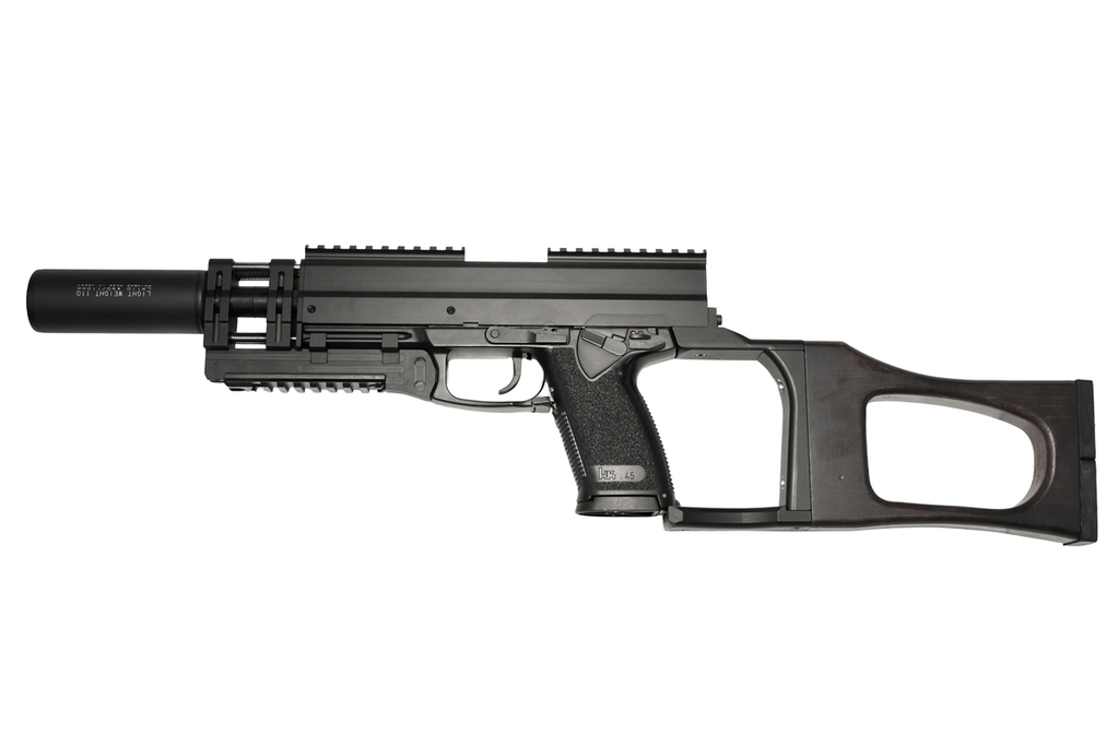 KM企画】東京マルイ製 ガスフィクスドSOCOM Mk23専用 アルミ削り出し