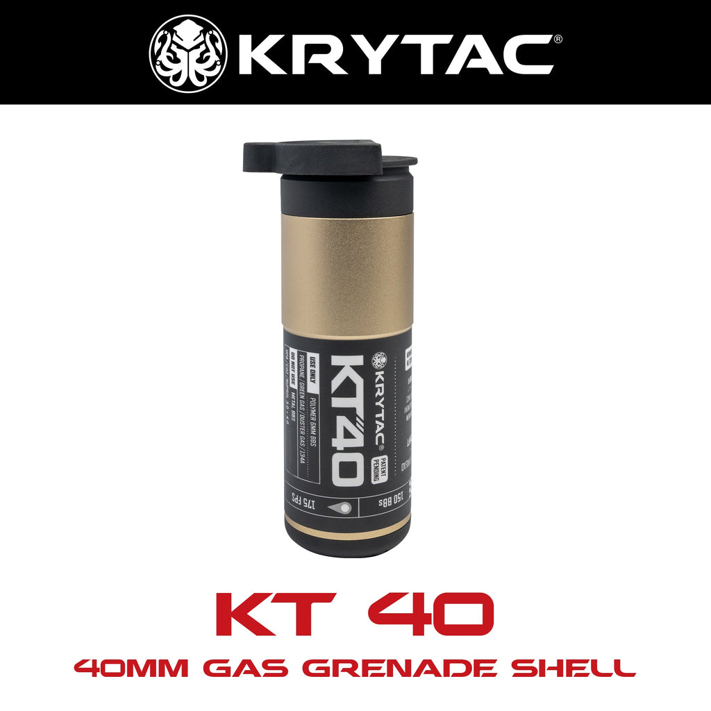 【KRYTAC】ガスグレネードシェル KT40 40MM Gas Grenade Shell（2025年11月19日新発売・予約）