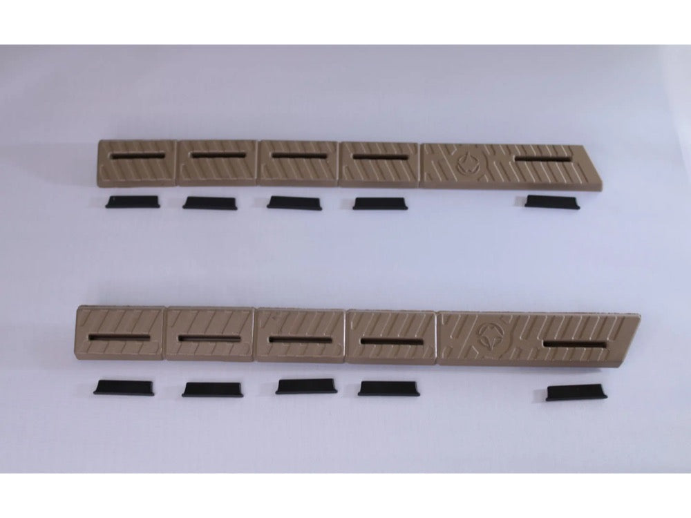 【MANTA DEFENSE】M-LOK LONG LOW PROFILE レイルガード (２個入り)