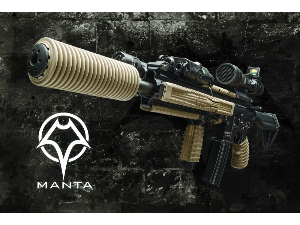 MANTA DEFENSE】7″ X 1.5″ ID サプレッサーカバー – ROCK-et