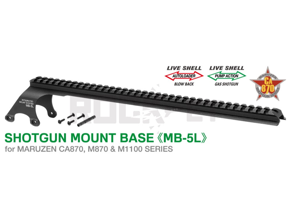 マルゼン ショットガン マウントベース MB-5L M870 M1100 MARUZEN（エアガン） マルゼン ショットガン マウントベース MB