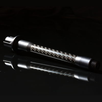 【MANCRAFT】M4/M16 電動ガン用 ハイブリッドCNCカーボン アウターバレル　8.5インチ