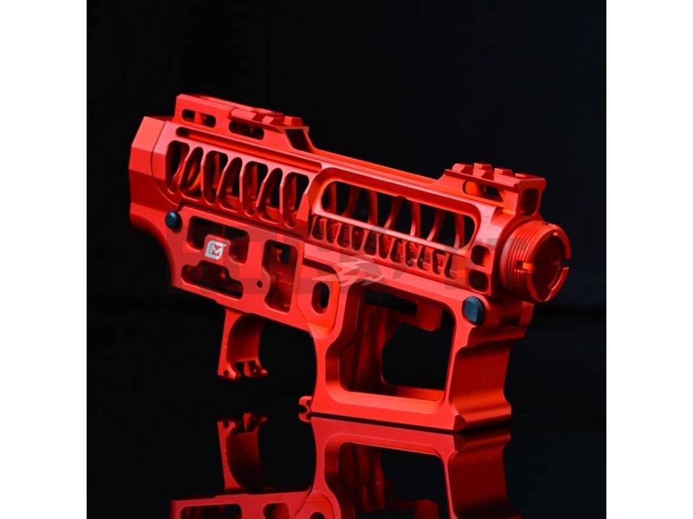 【MANCRAFT】M4/AR15 超軽量スピードソフトボディ レッド
