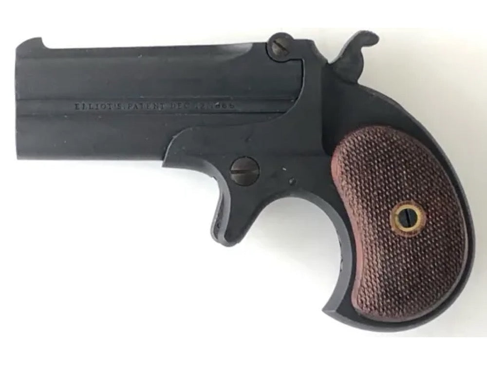 【MULE】ダブルバレルデリンジャー「初期型ショートアドレス」モデルガン