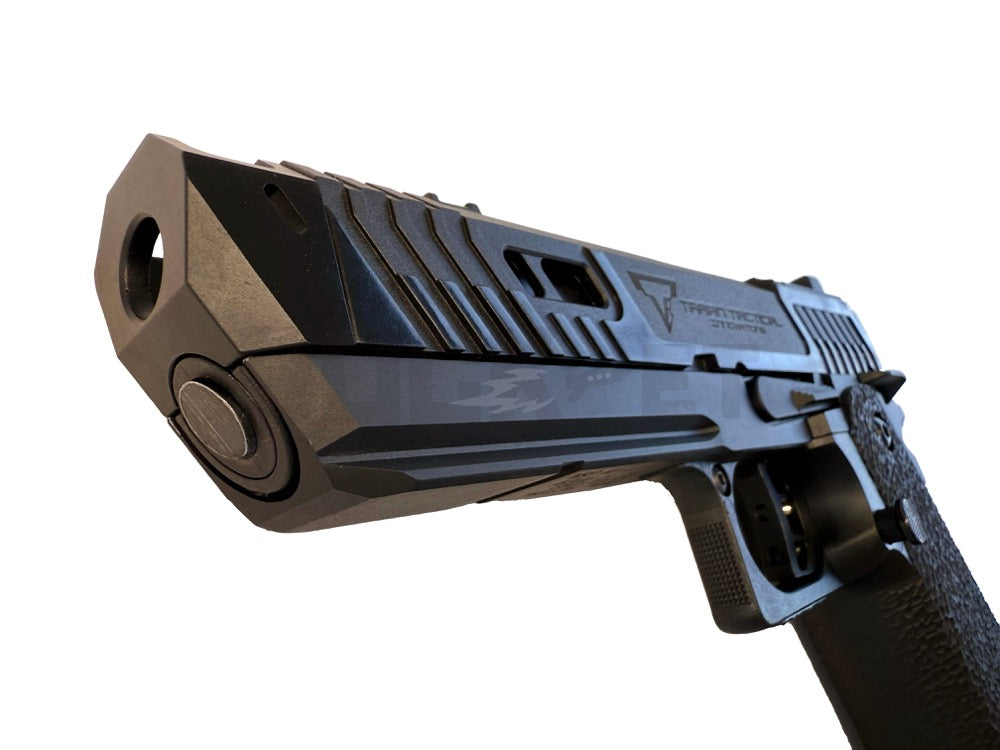 NGS】BATON airsoft BT-SAND VIPER BK ”PIT VIPER深彫” リアル刻印