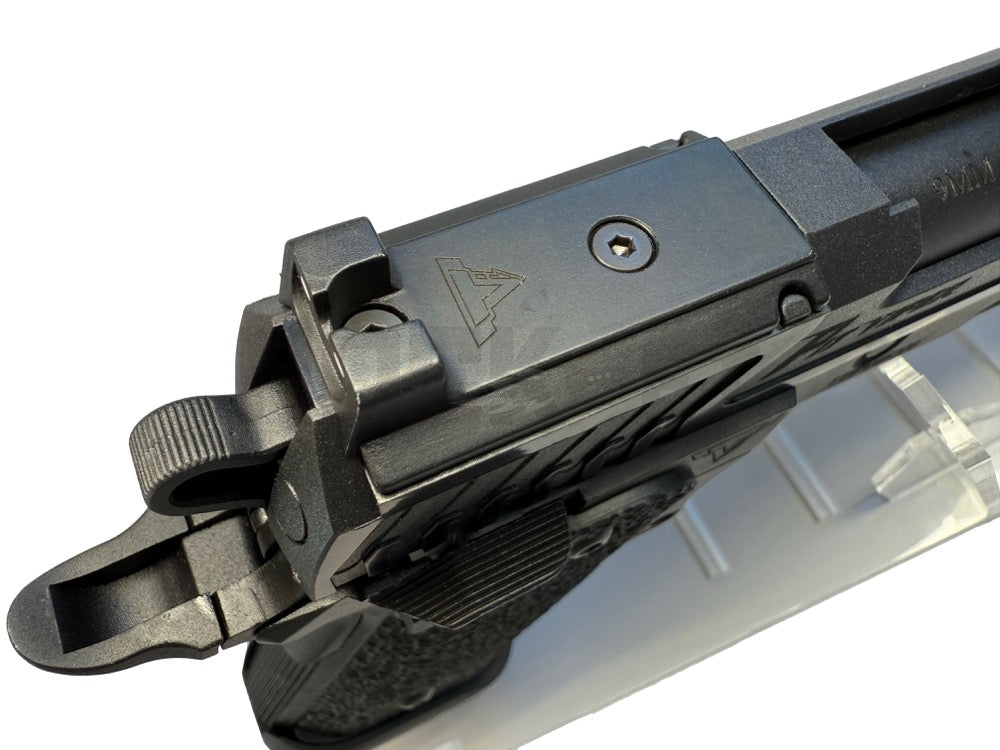 NGS】BATON airsoft BT-SAND VIPER BK ”PIT VIPER深彫” リアル刻印