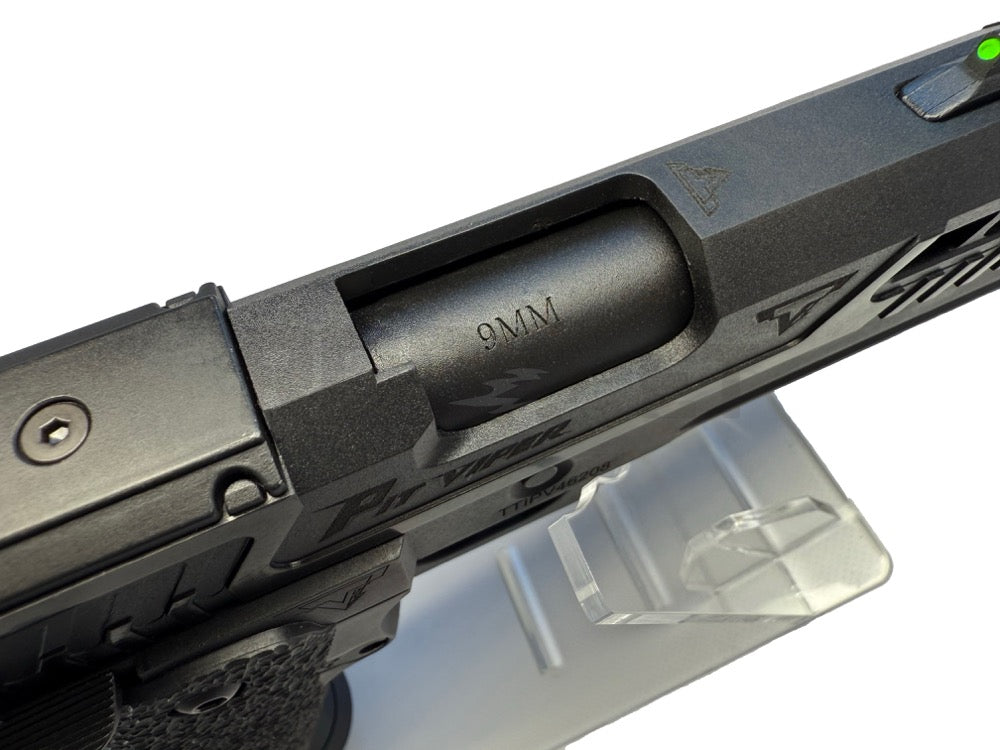 NGS】BATON airsoft BT-SAND VIPER BK ”PIT VIPER深彫” リアル刻印