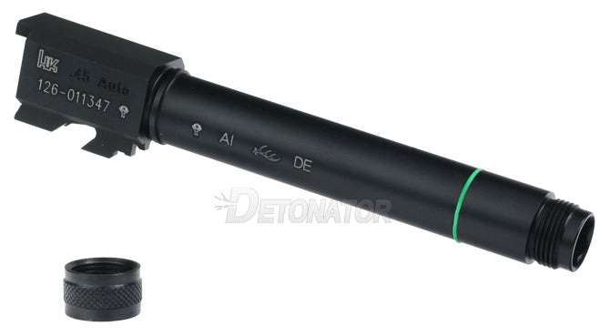 【DETONATOR】KSC H&K HK45対応　アルミアウターバレル 14mm正ネジ