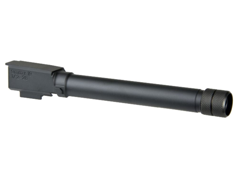 DETONATOR SIG Sauer Factory Threaded Outer Barrel for Tokyo Marui P320 - Black, 14mm Left-Hand Thread