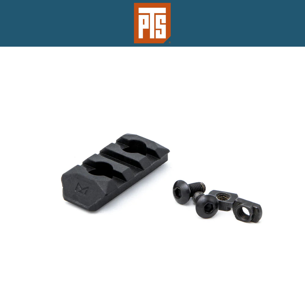 【PTS】GBLS Enhanced M-LOK Rail Sections 3 Slots レイルアクセサリー -BK（2025年12月上旬発売・予約）
