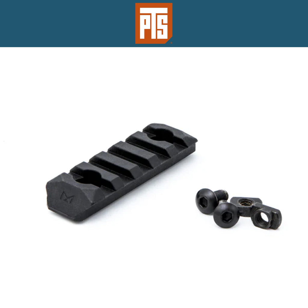 【PTS】GBLS Enhanced M-LOK Rail Sections 5 Slots レイルアクセサリー -BK（2025年12月上旬発売・予約）