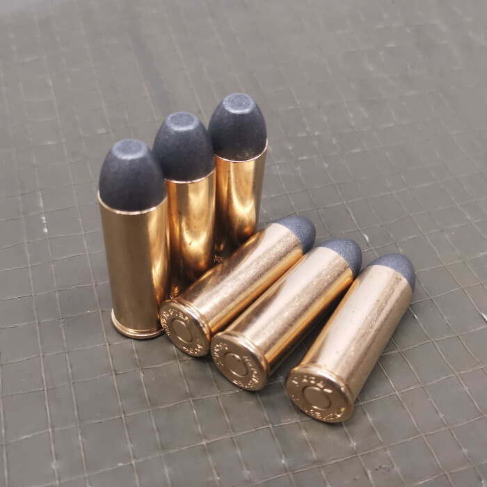 【RIGHT】リアルダミーカート 軽量タイプ 45COLT WINCHESTER刻印 6発入