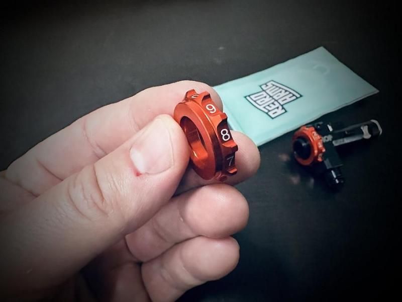 【RETRO ARMS】CNC adjustment wheel for Hop Up chambers AR15 BASIC, PRO and ULTRA