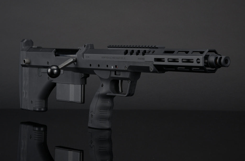 【SILVERBACK Airsoft】Desert Tech SRSA2-M2 Covert 16インチ BLACK ブルパップ ボルトアクションスナイパーライフル