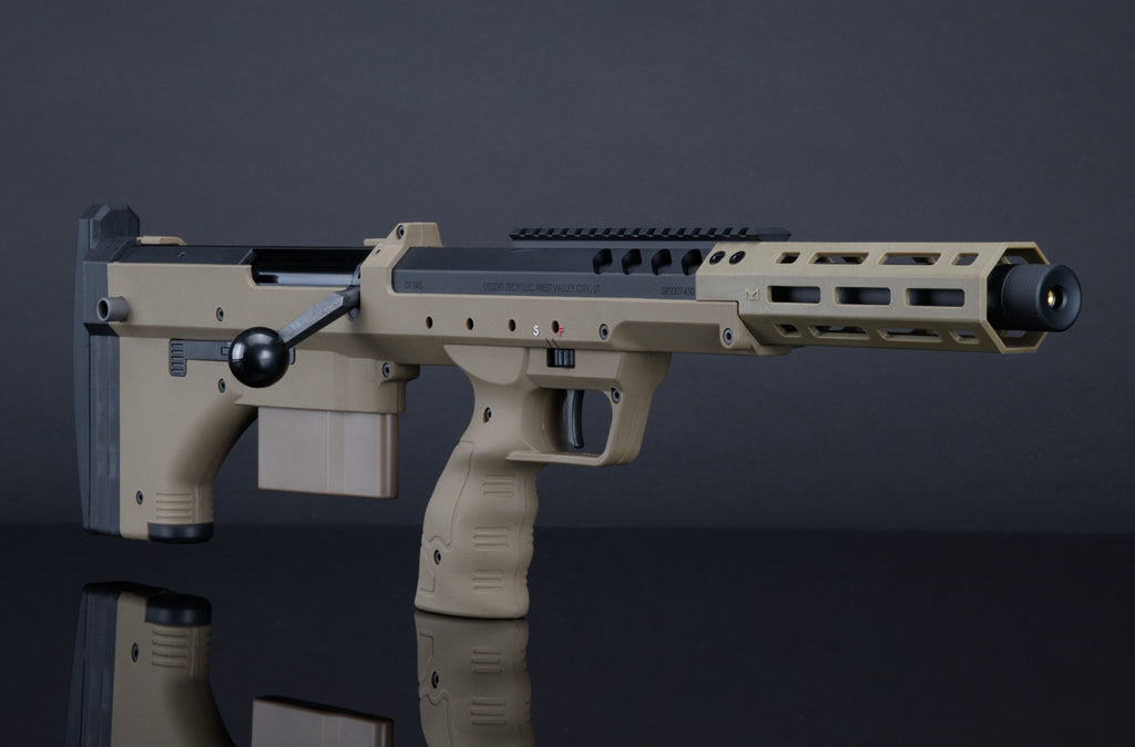【SILVERBACK Airsoft】Desert Tech SRSA2-M2 Sports 16インチ FDE ブルパップ ボルトアクションスナイパーライフル