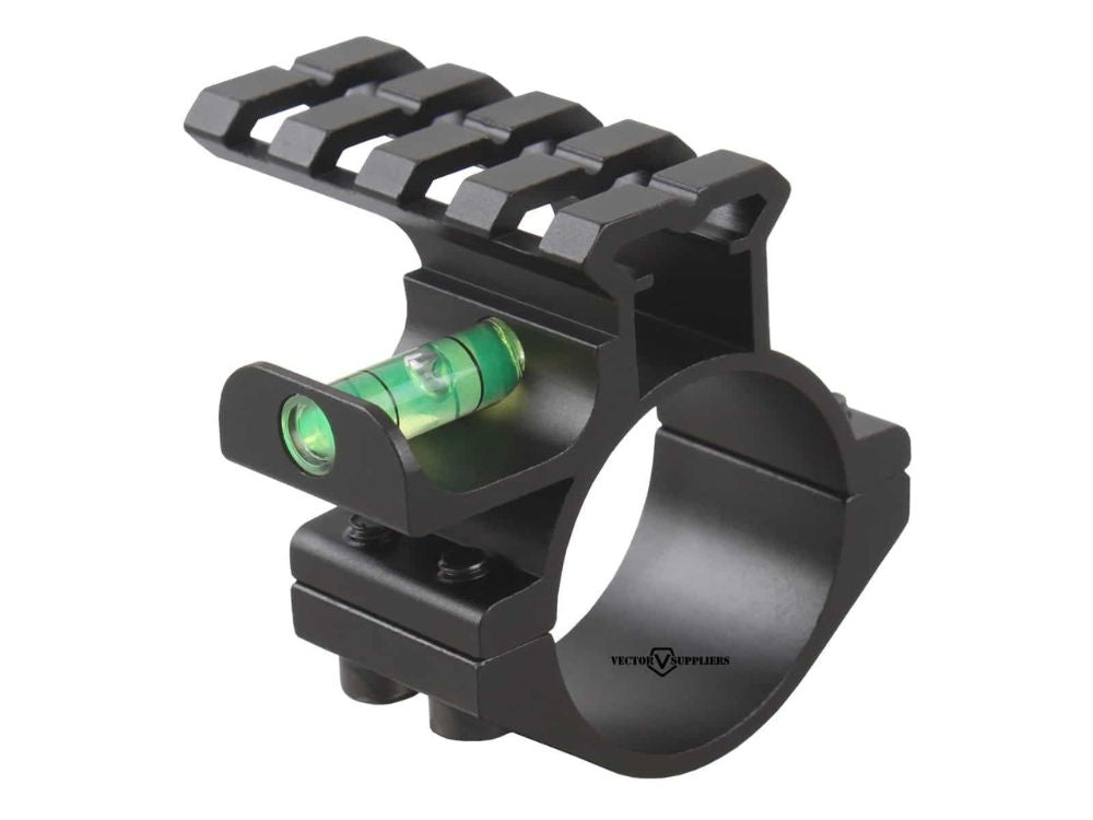 【Vector Optics】30/25.4mm Offset Level Ring w/ Top Rail SCACD-07