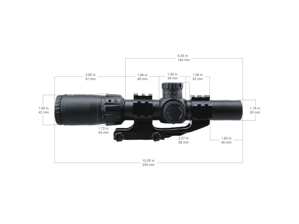 Vector Optics】Mustang 1-4x24 FFP SCFF-36 – ROCK-et