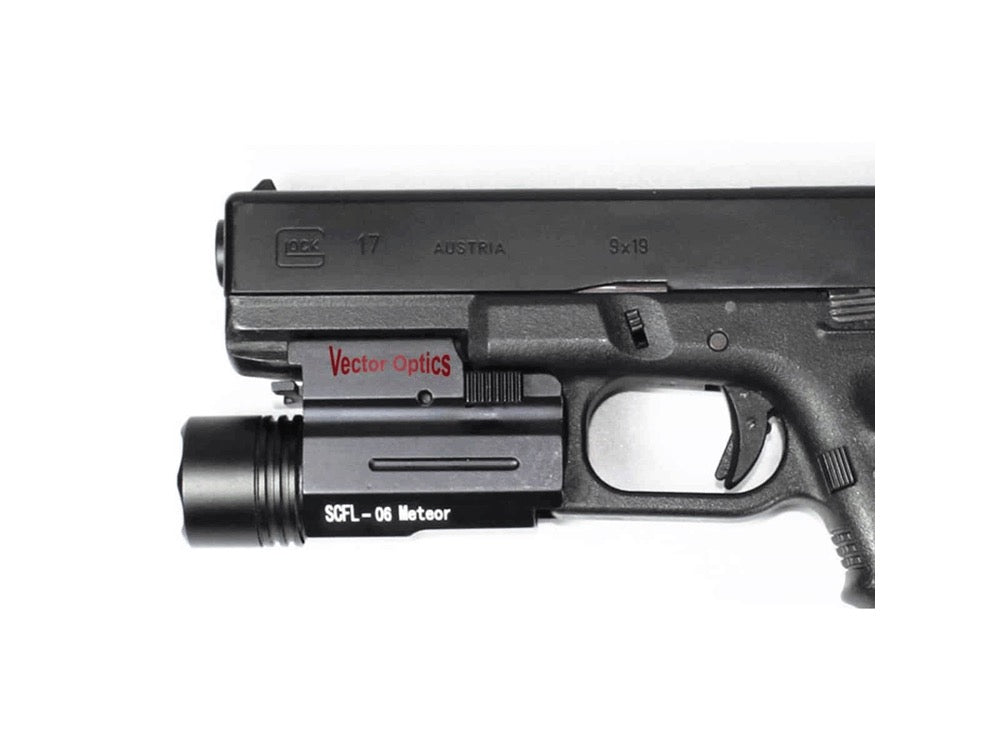 【Vector Optics】Meteor Pistol Flashlight 200 Lumens Q2 LED SCFL-06 – ROCK-et
