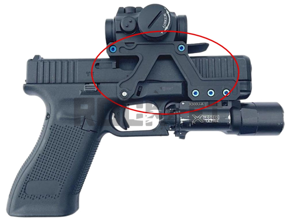 【Stardust Gear】Agency AOMタイプ オプティックマウント for GLOCK