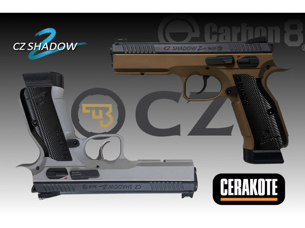 Carbon8] Officially Licensed CZ SHADOW-2 Cerakote Grey CO2