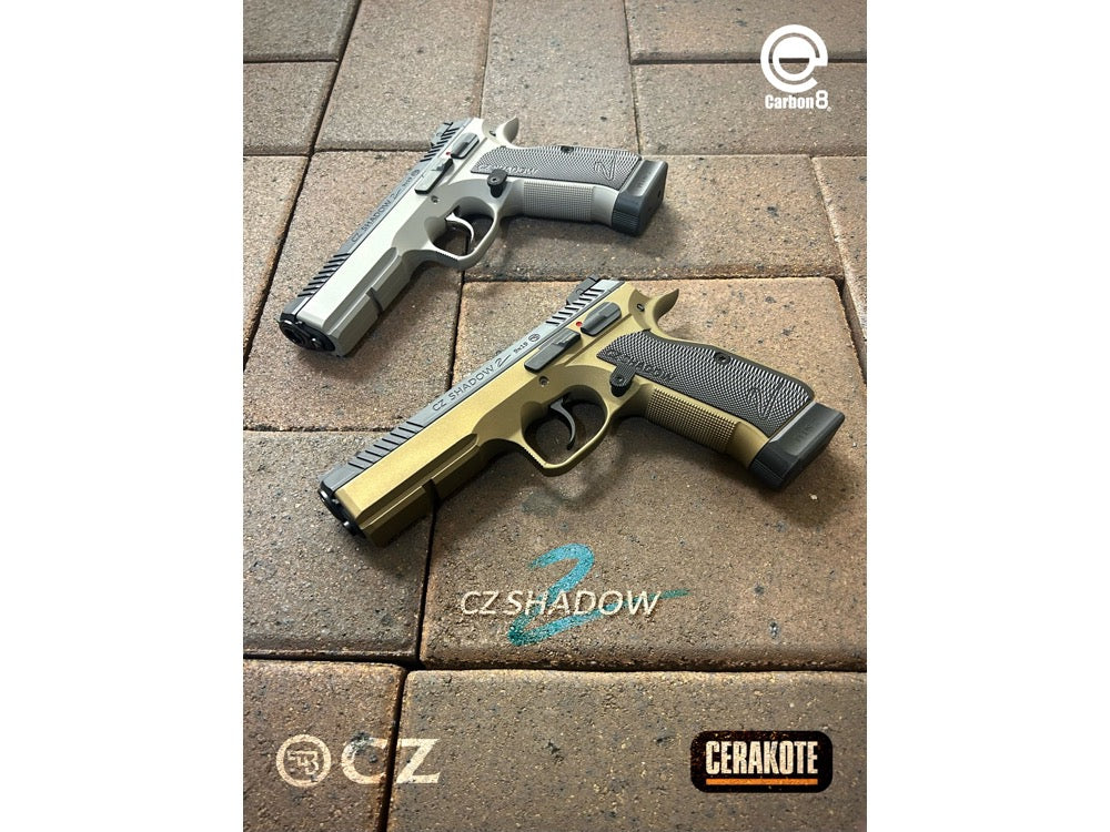 Carbon8] Officially Licensed CZ SHADOW-2 Cerakote Grey CO2