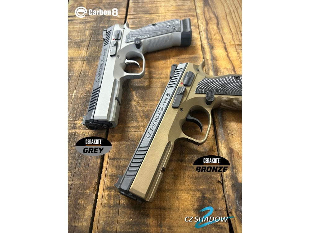 Carbon8] Officially Licensed CZ SHADOW-2 Cerakote Grey CO2