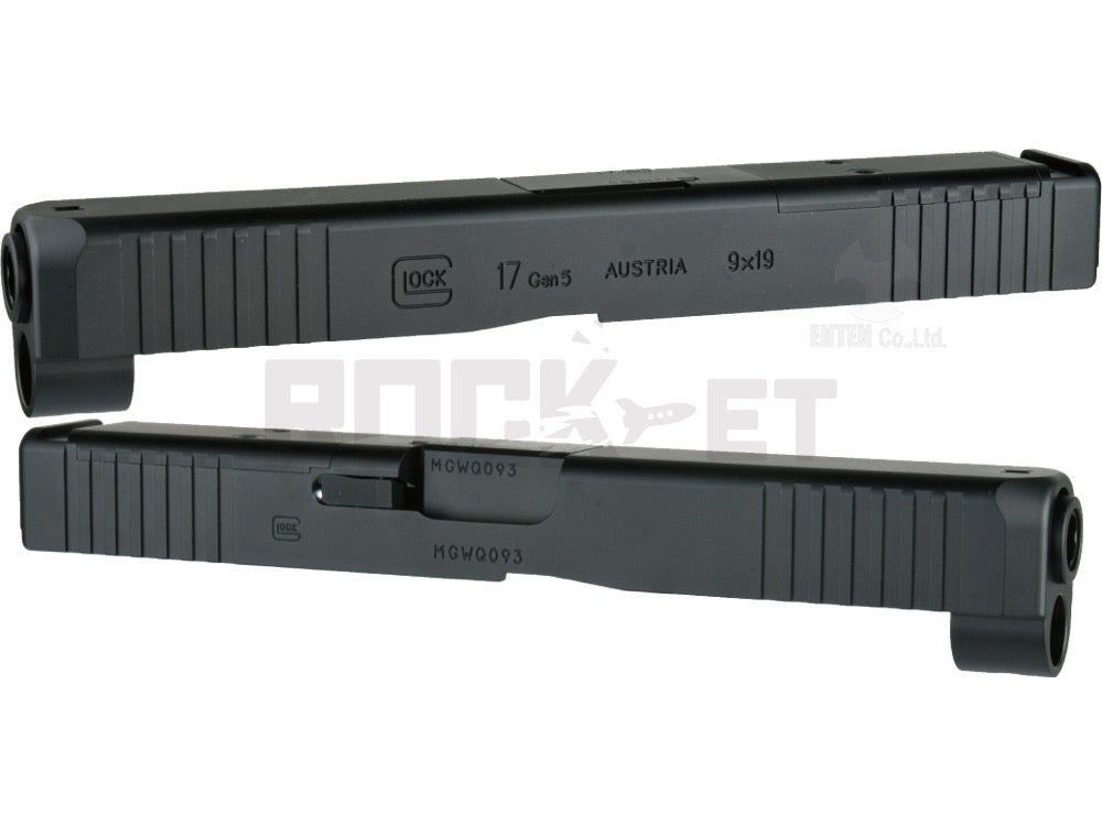 【DETONATOR】Glock17 GEN5 MOS カスタムスライド-Black