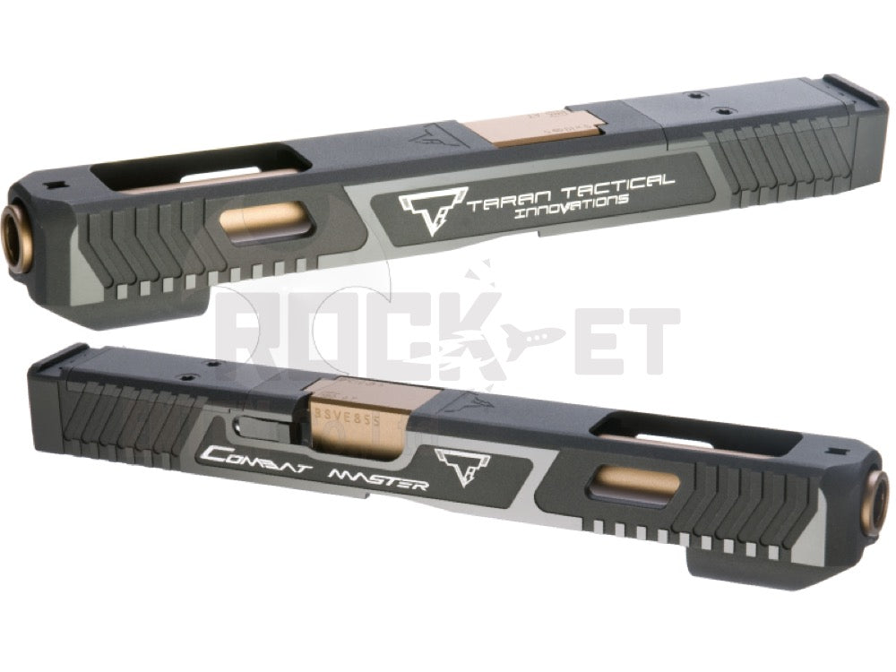 【DETONATOR】JW4 TTI Glock34 GEN5 MOS CUSTOM SLIDE-Black